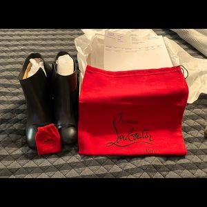 Christian Louboutin Belle Booties!   Never worn!!  Size 10